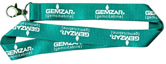 Thicken lanyard with silk screening