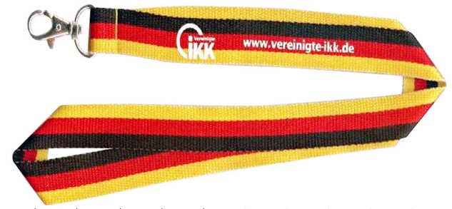 rainbow lanyard