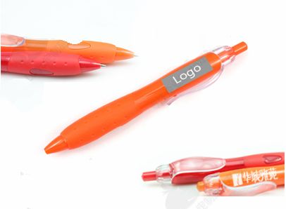 Press plastic pen