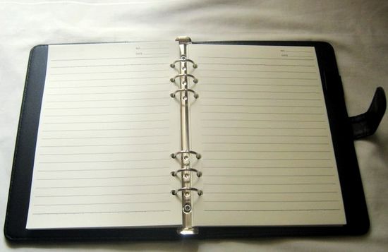 PU notebook