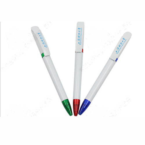 White promotional pens