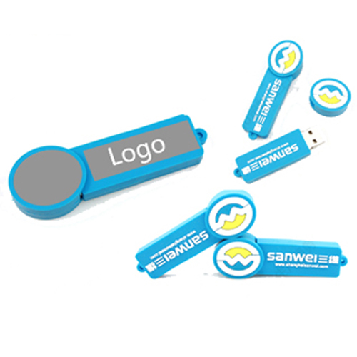 Customized shape rubber USB